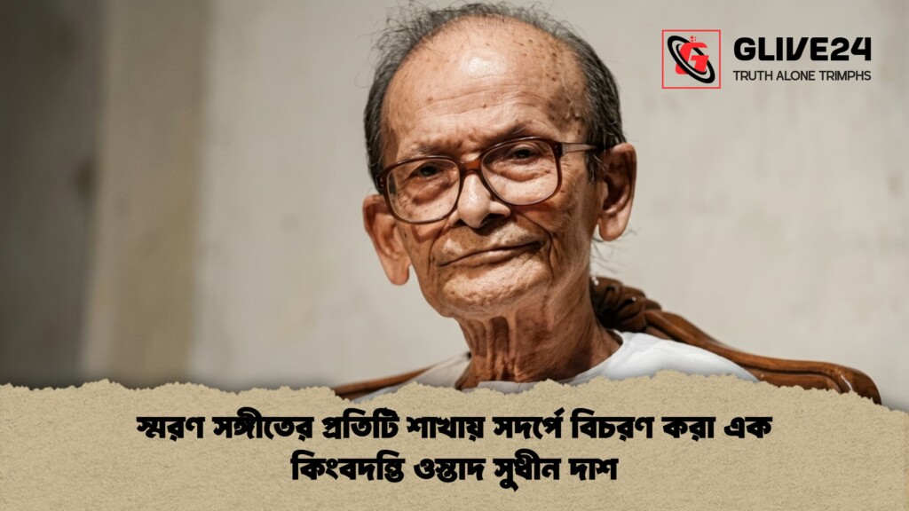 স্মরণ সঙ্গীতের প্রতিটি শাখায় সদর্পে বিচরণ করা এক কিংবদন্তি ওস্তাদ সুধীন দাশ স্মরণ সঙ্গীতের প্রতিটি শাখায় সদর্পে বিচরণ করা এক কিংবদন্তি ওস্তাদ সুধীন দাশ