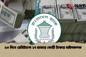 ২৩ দিনে রেমিট্যান্সে ২৭ হাজার কোটি টাকার মাইলফলক