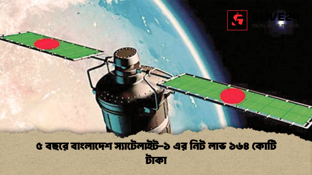 ৫ বছরে বাংলাদেশ স্যাটেলাইট ১ এর নিট লাভ ১৬৪ কোটি টাকা 1 ৫ বছরে বাংলাদেশ স্যাটেলাইট-১ এর নিট লাভ ১৬৪ কোটি টাকা
