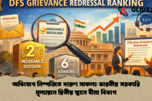 অভিযোগ নিষ্পত্তিতে দারুণ সাফল্য: ভারতীয় সরকারি মূল্যায়নে দ্বিতীয় স্থানে বীমা বিভাগ