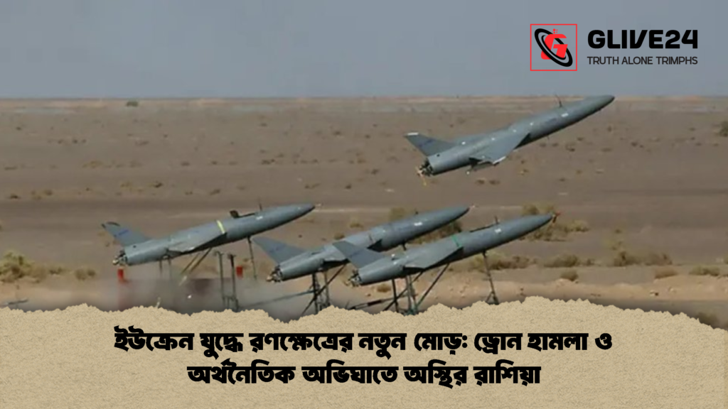 ইউক্রেন যুদ্ধে রণক্ষেত্রের নতুন মোড় ড্রোন হামলা ও অর্থনৈতিক অভিঘাতে অস্থির রাশিয়া 2 ইউক্রেন যুদ্ধে রণক্ষেত্রের নতুন মোড়: ড্রোন হামলা ও অর্থনৈতিক অভিঘাতে অস্থির রাশিয়া