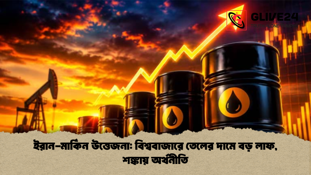 ইরান মার্কিন উত্তেজনা বিশ্ববাজারে তেলের দামে বড় লাফ শঙ্কায় অর্থনীতি 2 ইরান-মার্কিন উত্তেজনা: বিশ্ববাজারে তেলের দামে বড় লাফ, শঙ্কায় অর্থনীতি