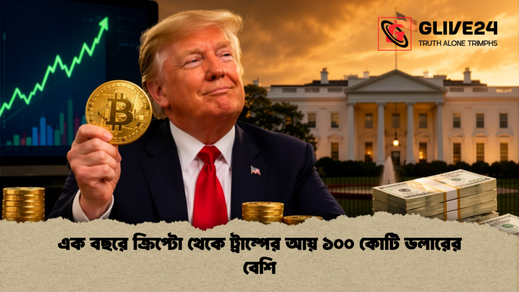 এক বছরে ক্রিপ্টো থেকে ট্রাম্পের আয় ১০০ কোটি ডলারের বেশি 3 এক বছরে ক্রিপ্টো থেকে ট্রাম্পের আয় ১০০ কোটি ডলারের বেশি এক বছরে ক্রিপ্টো থেকে ট্রাম্পের আয় ১০০ কোটি ডলারের বেশি