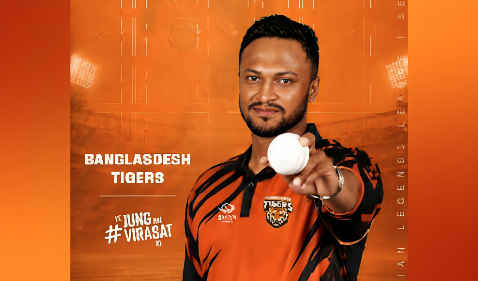 এশিয়ান লিজেন্ডস লিগ: ‘বাংলাদেশ টাইগার্স’-এর কাণ্ডারি সাকিব আল হাসান