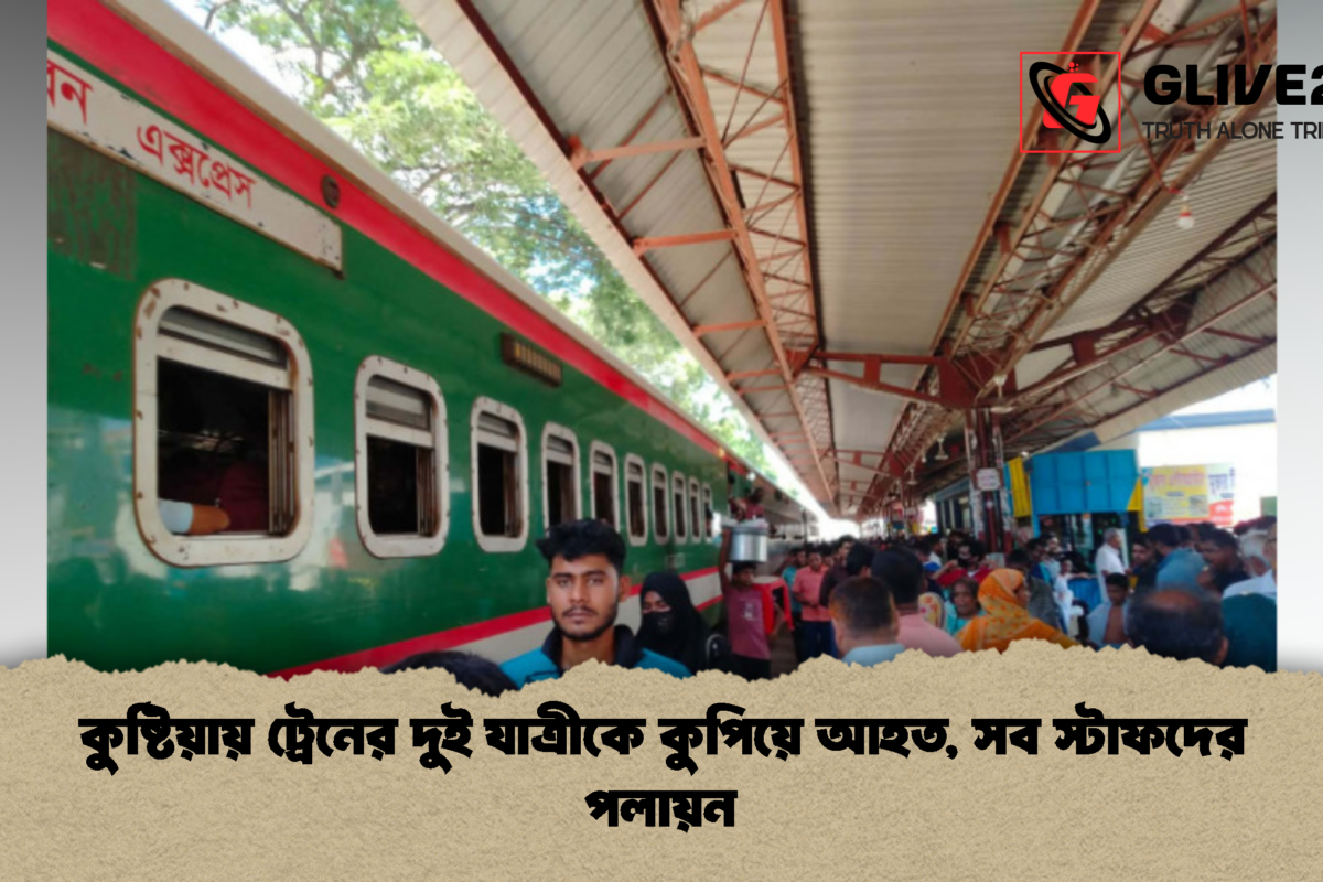 কুষ্টিয়ায় ট্রেনের দুই যাত্রীকে কুপিয়ে আহত, সব স্টাফদের পলায়ন