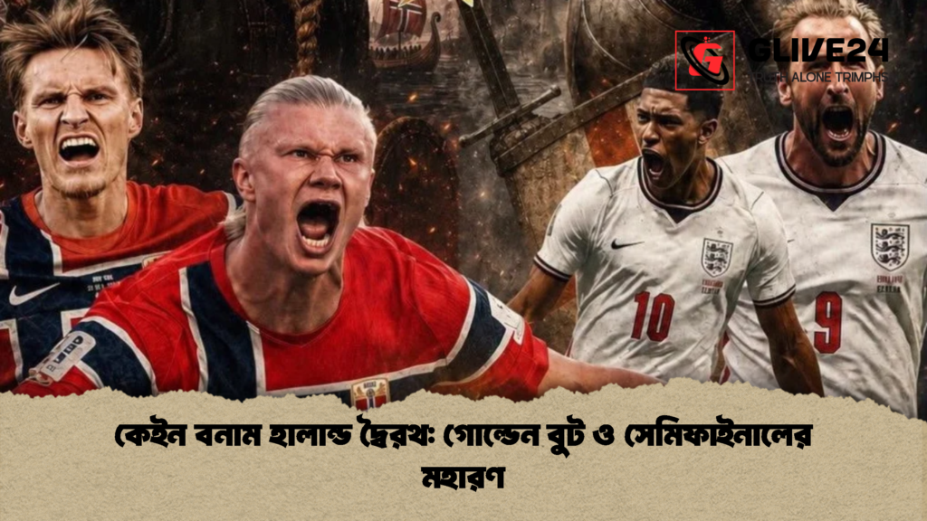 কেইন বনাম হালান্ড দ্বৈরথ গোল্ডেন বুট ও সেমিফাইনালের মহারণ 1 কেইন বনাম হালান্ড দ্বৈরথ: গোল্ডেন বুট ও সেমিফাইনালের মহারণ