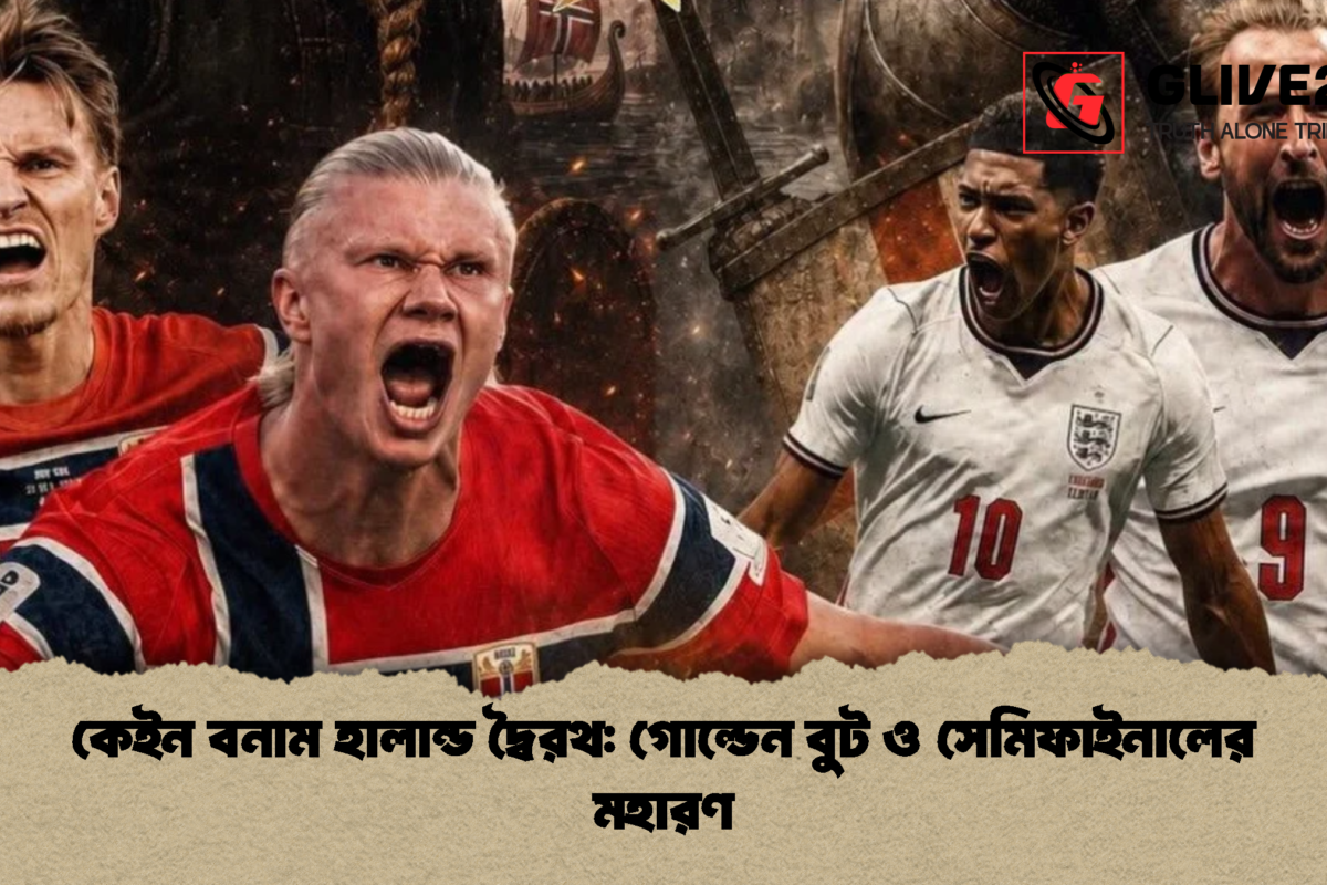 কেইন বনাম হালান্ড দ্বৈরথ: গোল্ডেন বুট ও সেমিফাইনালের মহারণ