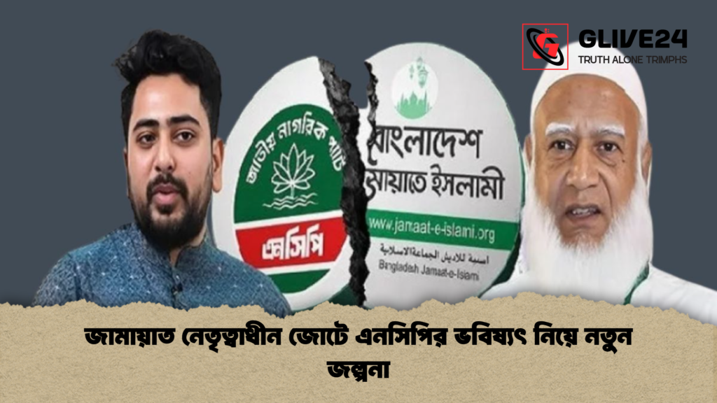 জামায়াত নেতৃত্বাধীন জোটে এনসিপির ভবিষ্যৎ নিয়ে নতুন জল্পনা জামায়াত নেতৃত্বাধীন জোটে এনসিপির ভবিষ্যৎ নিয়ে নতুন জল্পনা জামায়াত নেতৃত্বাধীন জোটে এনসিপির ভবিষ্যৎ নিয়ে নতুন জল্পনা