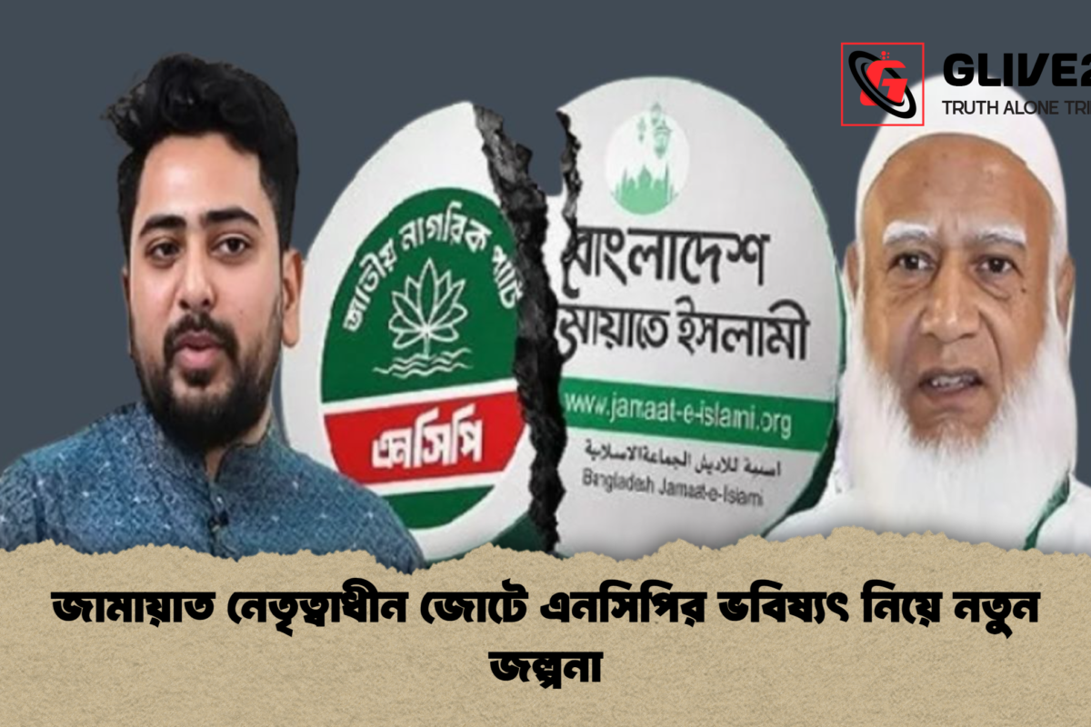 জামায়াত নেতৃত্বাধীন জোটে এনসিপির ভবিষ্যৎ নিয়ে নতুন জল্পনা