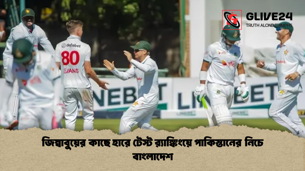 জিম্বাবুয়ের কাছে হারে টেস্ট রx200d্যাঙ্কিংয়ে পাকিস্তানের নিচে বাংলাদেশ 2 জিম্বাবুয়ের কাছে হারে টেস্ট র‍্যাঙ্কিংয়ে পাকিস্তানের নিচে বাংলাদেশ