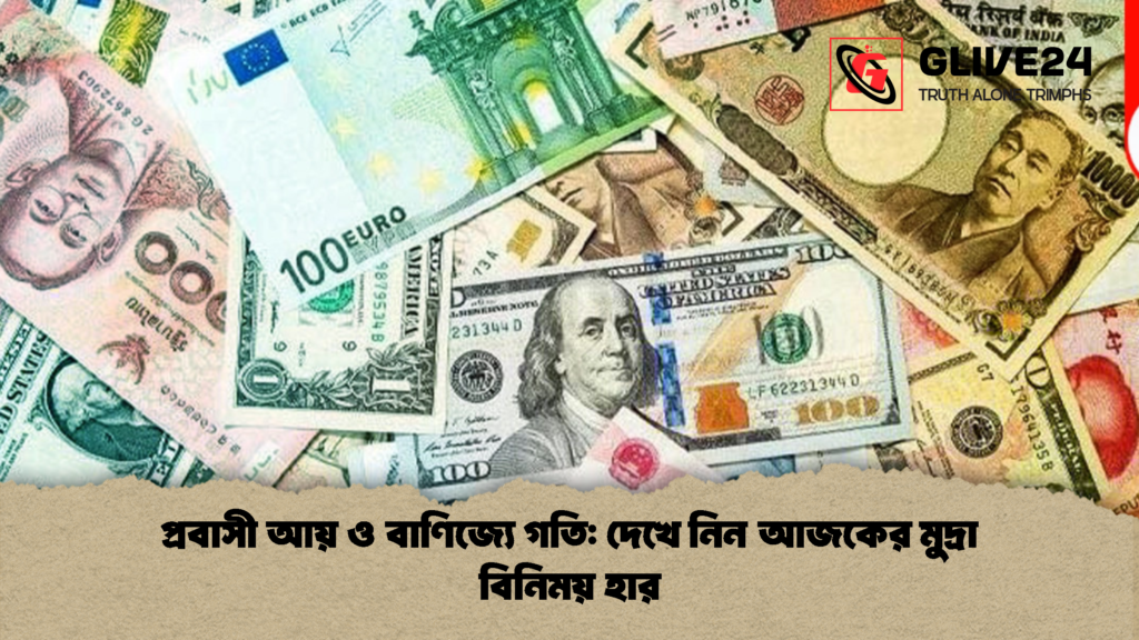প্রবাসী আয় ও বাণিজ্যে গতি দেখে নিন আজকের মুদ্রা বিনিময় হার 1 প্রবাসী আয় ও বাণিজ্যে গতি: দেখে নিন আজকের মুদ্রা বিনিময় হার