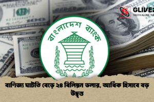 বাণিজ্য ঘাটতি বেড়ে ২৪ বিলিয়ন ডলার, আর্থিক হিসাবে বড় উদ্বৃত্ত