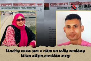 বিএনপির সাবেক নেতা ও মহিলা দল নেত্রীর আপত্তিকর ভিডিও ভাইরাল,সাংগঠনিক ব্যবস্থা