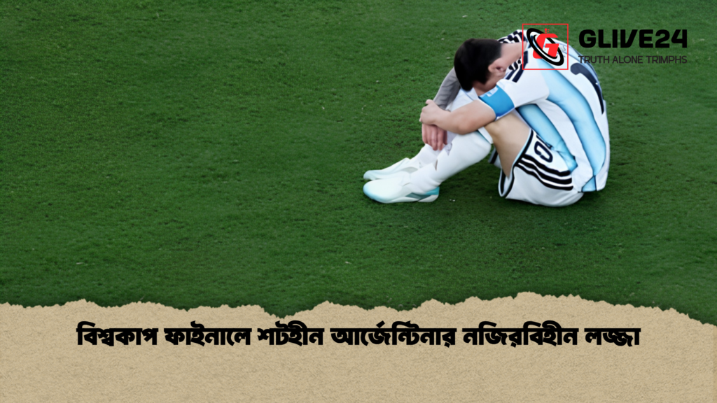 বিশ্বকাপ ফাইনালে শটহীন আর্জেন্টিনার নজিরবিহীন লজ্জা 1 বিশ্বকাপ ফাইনালে শটহীন আর্জেন্টিনার নজিরবিহীন লজ্জা