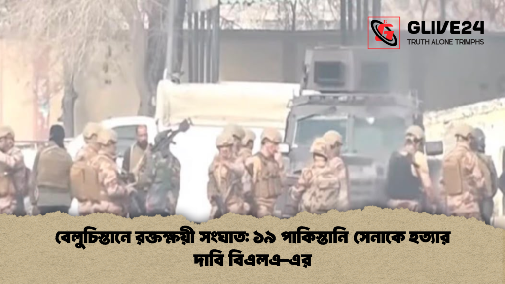 বেলুচিস্তানে রক্তক্ষয়ী সংঘাত ১৯ পাকিস্তানি সেনাকে হত্যার দাবি বিএলএ এর 2 বেলুচিস্তানে রক্তক্ষয়ী সংঘাত: ১৯ পাকিস্তানি সেনাকে হত্যার দাবি বিএলএ-এর