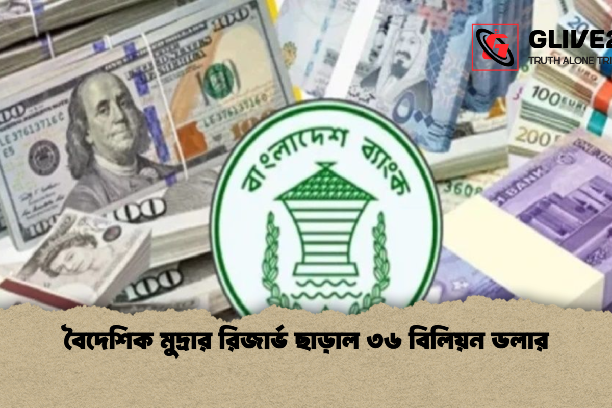 বৈদেশিক মুদ্রার রিজার্ভ ছাড়াল ৩৬ বিলিয়ন ডলার