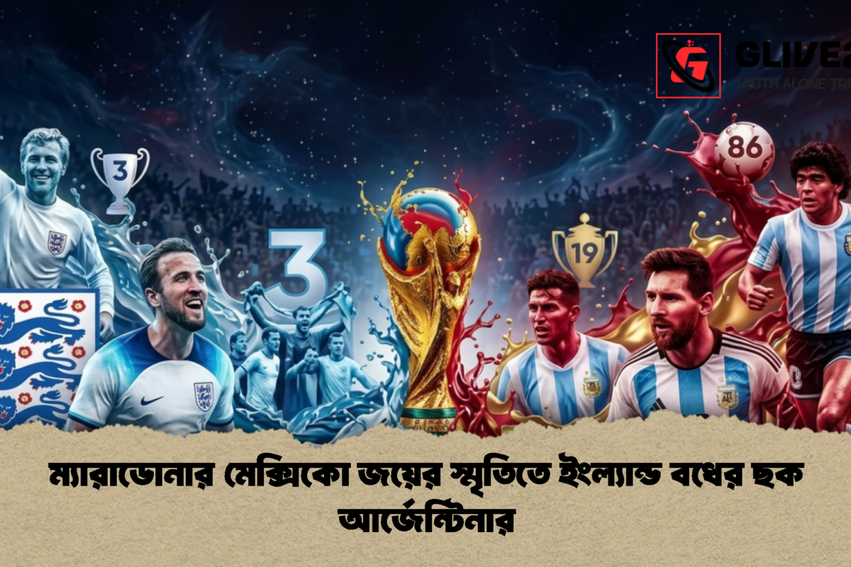 ম্যারাডোনার মেক্সিকো জয়ের স্মৃতিতে ইংল্যান্ড বধের ছক আর্জেন্টিনার