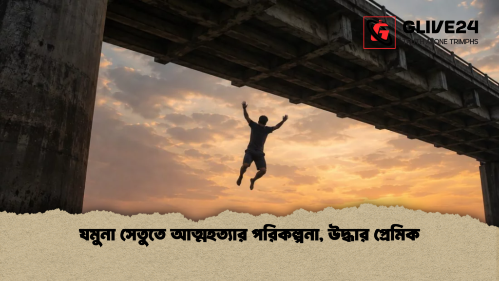 যমুনা সেতুতে আত্মহত্যার পরিকল্পনা উদ্ধার প্রেমিক যমুনা সেতুতে আত্মহত্যার পরিকল্পনা, উদ্ধার প্রেমিক