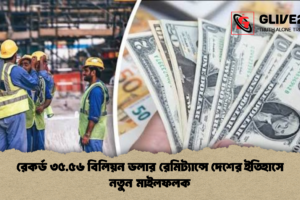 রেকর্ড ৩৫.৫৬ বিলিয়ন ডলার রেমিট্যান্সে দেশের ইতিহাসে নতুন মাইলফলক