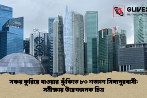 সঞ্চয় ফুরিয়ে যাওয়ার ঝুঁকিতে ৮০ শতাংশ সিঙ্গাপুরবাসী: সমীক্ষায় উদ্বেগজনক চিত্র