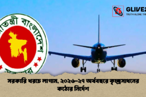 সরকারি খরচে লাগাম, ২০২৬-২৭ অর্থবছরে কৃচ্ছ্রসাধনের কঠোর নির্দেশ