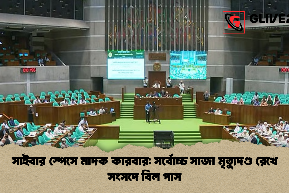 সাইবার স্পেসে মাদক কারবার: সর্বোচ্চ সাজা মৃত্যুদণ্ড রেখে সংসদে বিল পাস
