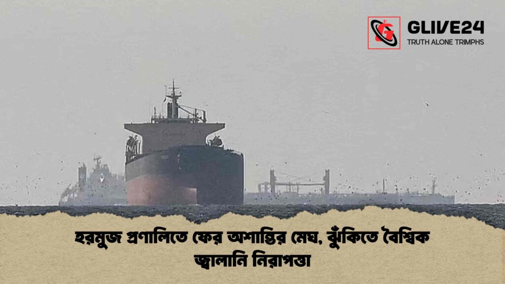 হরমুজ প্রণালিতে ফের অশান্তির মেঘ, ঝুঁকিতে বৈশ্বিক জ্বালানি নিরাপত্তা