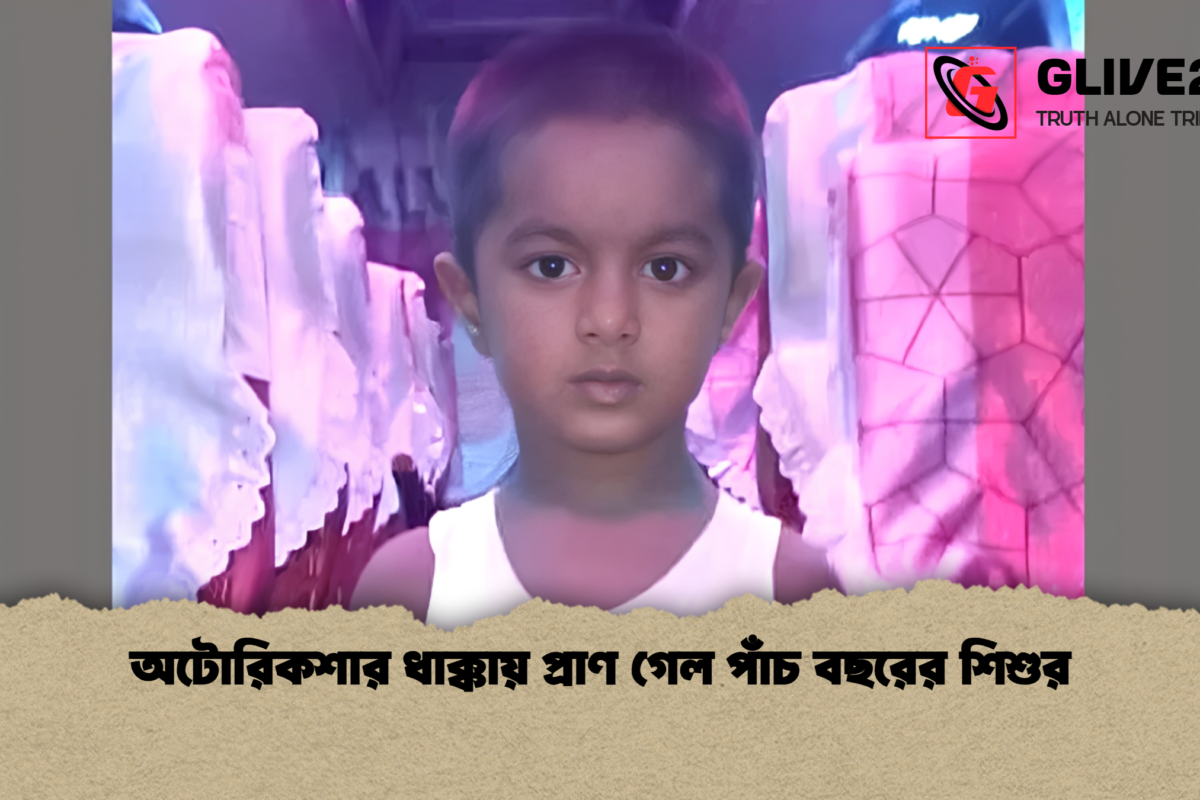 অটোরিকশার ধাক্কায় প্রাণ গেল পাঁচ বছরের শিশুর