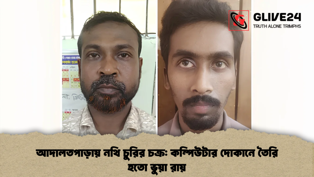 আদালতপাড়ায় নথি চুরির চক্র কম্পিউটার দোকানে তৈরি হতো ভুয়া রায়