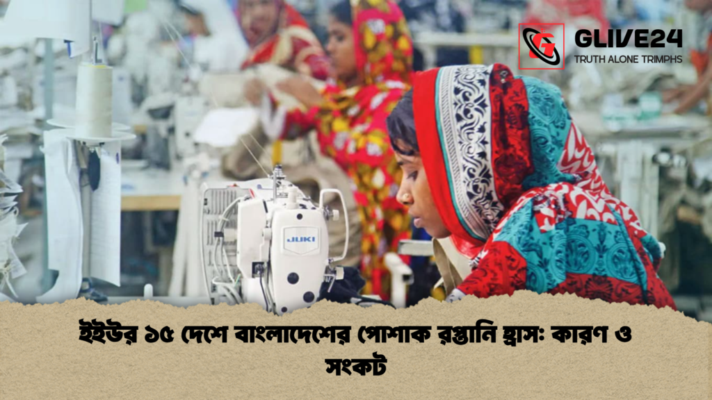 ইইউর ১৫ দেশে বাংলাদেশের পোশাক রপ্তানি হ্রাস: কারণ ও সংকট ইইউর ১৫ দেশে বাংলাদেশের পোশাক রপ্তানি হ্রাস কারণ ও সংকট