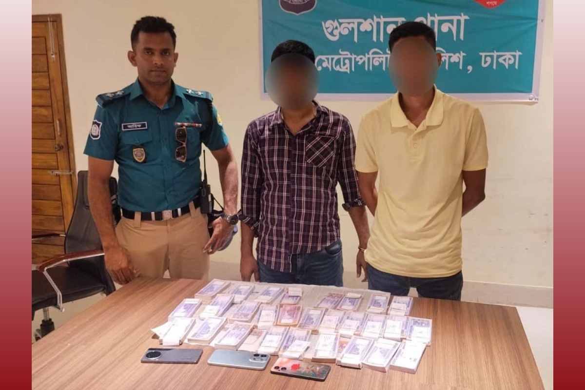 গুলশানে ২৮ লাখ টাকার জাল নোট উদ্ধার: র‍্যাব-পুলিশের অভিযানে ২ কারবারি আটক