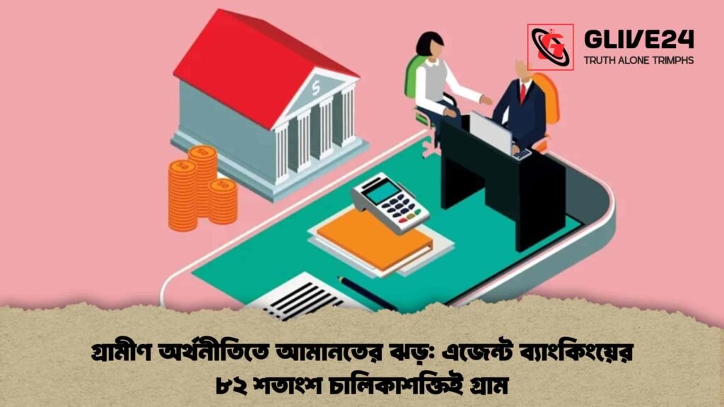গ্রামীণ অর্থনীতিতে আমানতের ঝড় এজেন্ট ব্যাংকিংয়ের ৮২ শতাংশ চালিকাশক্তিই গ্রাম