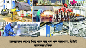 চাপের মুখে দেশের শিল্প খাত: বন্ধ শত শত কারখানা, ছাঁটাই হাজারো শ্রমিক
