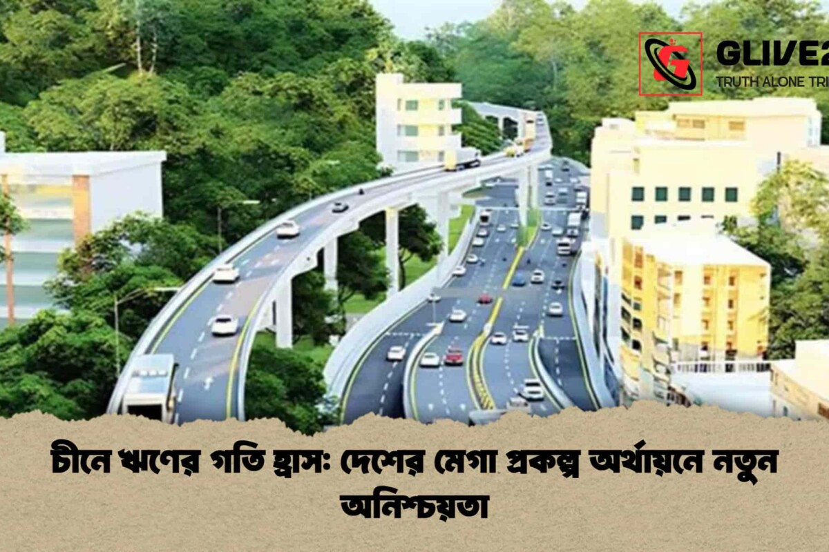 চীনে ঋণের গতি হ্রাস: দেশের মেগা প্রকল্প অর্থায়নে নতুন অনিশ্চয়তা
