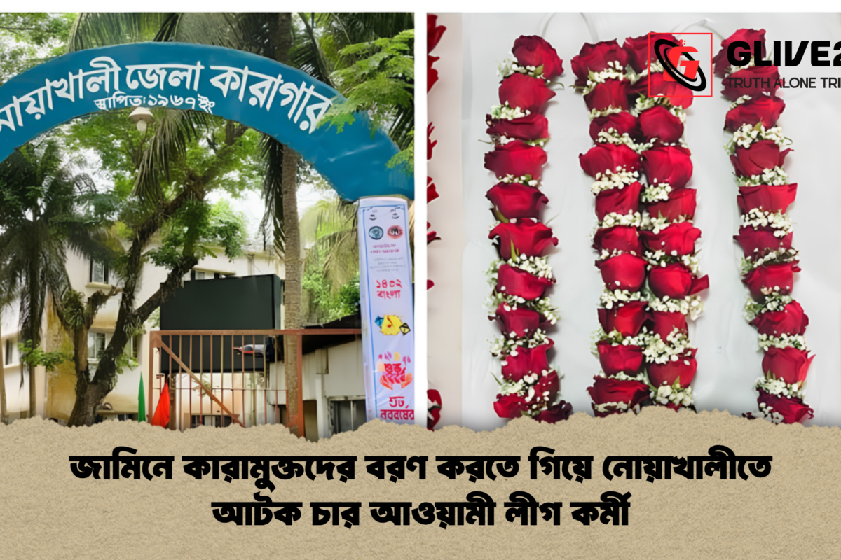 জামিনে কারামুক্তদের বরণ করতে গিয়ে নোয়াখালীতে আটক চার আওয়ামী লীগ কর্মী