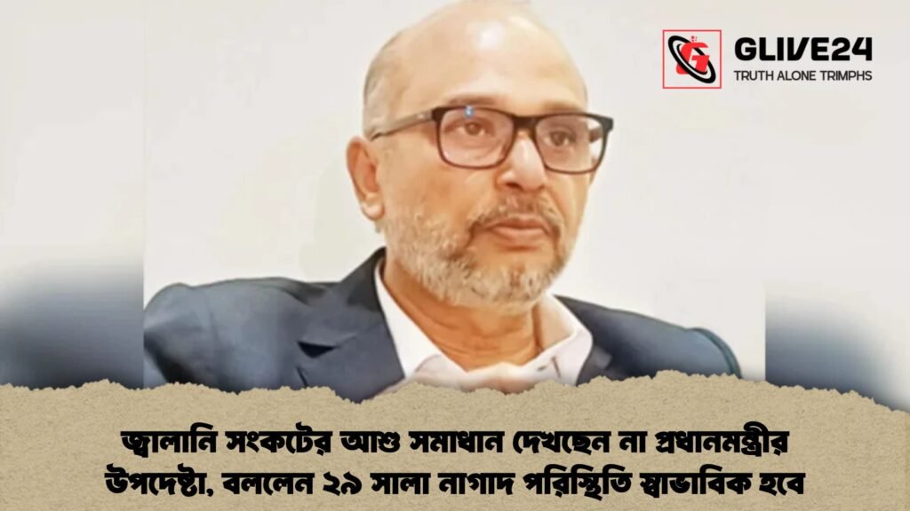 জ্বালানি সংকটের আশু সমাধান দেখছেন না প্রধানমন্ত্রীর উপদেষ্টা, বললেন ২৯ সালা নাগাদ পরিস্থিতি স্বাভাবিক হবে