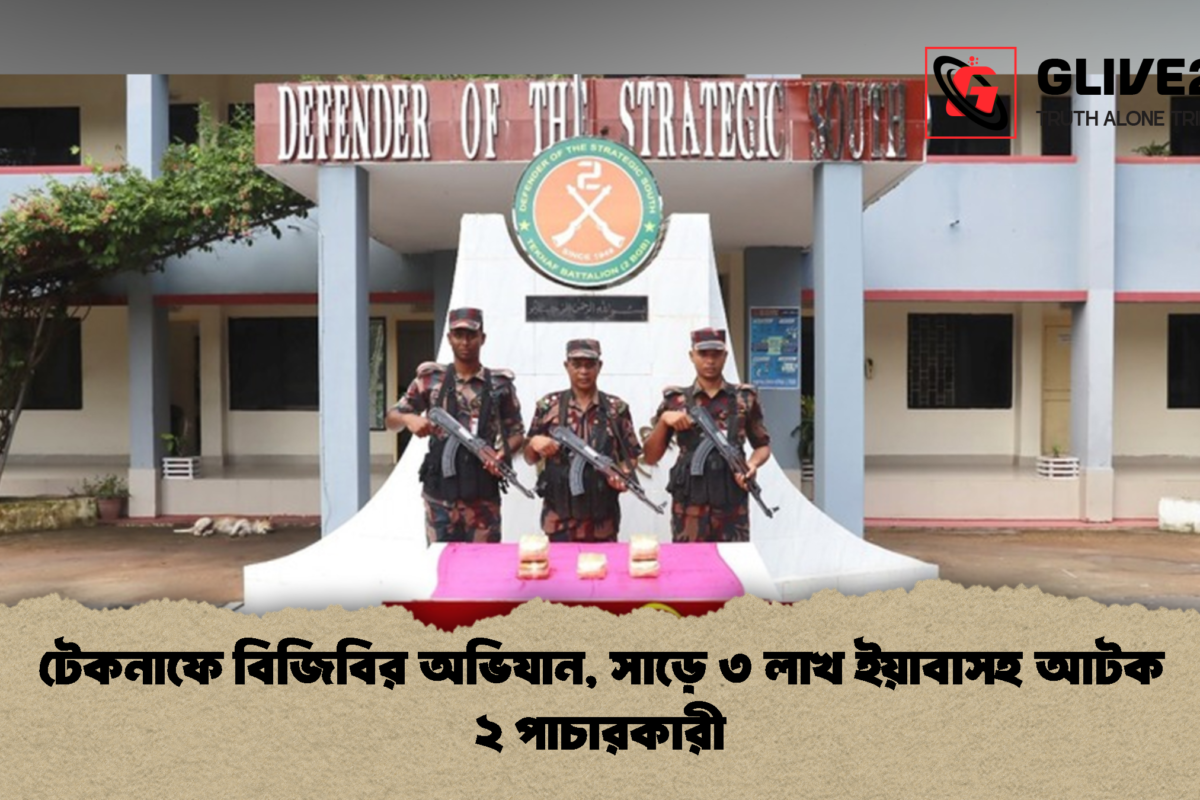 টেকনাফে বিজিবির অভিযান, সাড়ে ৩ লাখ ইয়াবাসহ আটক ২ পাচারকারী
