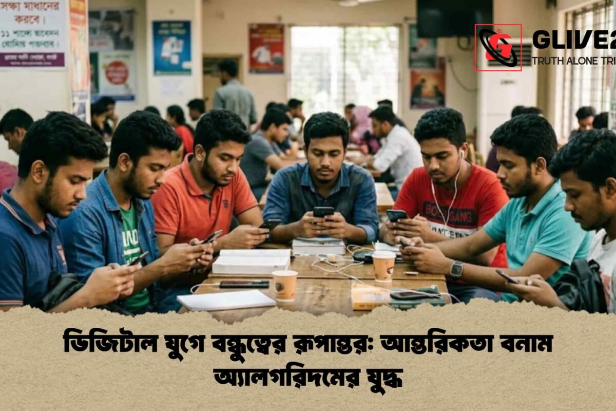 ডিজিটাল যুগে বন্ধুত্বের রূপান্তর: আন্তরিকতা বনাম অ্যালগরিদমের যুদ্ধ