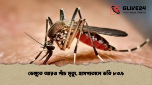 ডেঙ্গুতে আরও পাঁচ মৃত্যু হাসপাতালে ভর্তি ৮৩৯ ডেঙ্গুতে আরও পাঁচ মৃত্যু, হাসপাতালে ভর্তি ৮৩৯