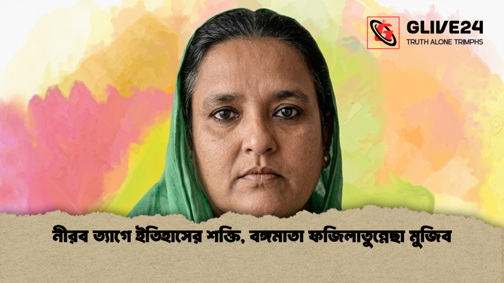 নীরব ত্যাগে ইতিহাসের শক্তি বঙ্গমাতা ফজিলাতুন্নেছা মুজিব নীরব ত্যাগে ইতিহাসের শক্তি, বঙ্গমাতা ফজিলাতুন্নেছা মুজিব
