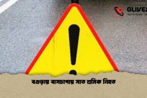 বগুড়ায় বাসচাপায় সাত শ্রমিক নিহত