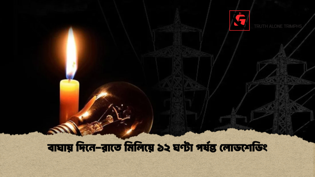 বাঘায় দিনে রাতে মিলিয়ে ১২ ঘণ্টা পর্যন্ত লোডশেডিং বাঘায় দিনে-রাতে মিলিয়ে ১২ ঘণ্টা পর্যন্ত লোডশেডিং