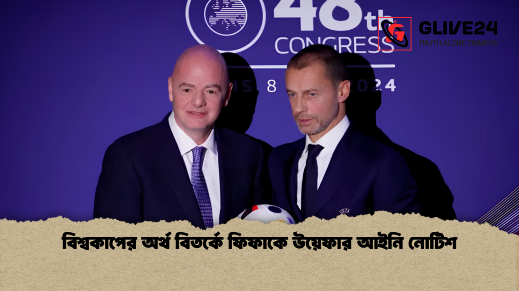 বিশ্বকাপের অর্থ বিতর্কে ফিফাকে উয়েফার আইনি নোটিশ বিশ্বকাপের অর্থ বিতর্কে ফিফাকে উয়েফার আইনি নোটিশ 1 বিশ্বকাপের অর্থ বিতর্কে ফিফাকে উয়েফার আইনি নোটিশ