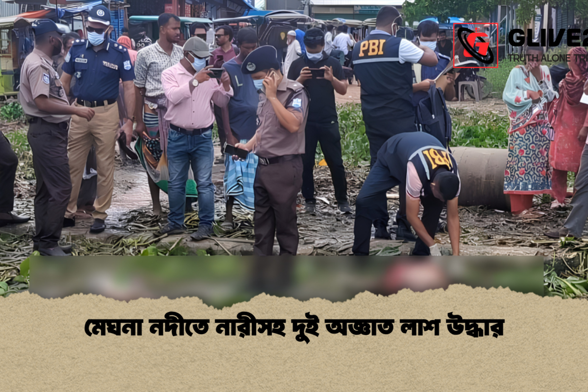 মেঘনা নদীতে নারীসহ দুই অজ্ঞাত লাশ উদ্ধার
