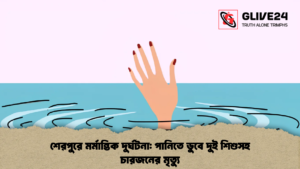 শেরপুরে মর্মান্তিক দুর্ঘটনা পানিতে ডুবে দুই শিশুসহ চারজনের মৃত্যু