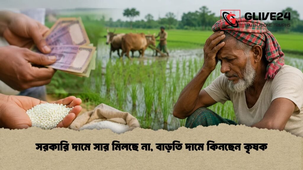 সরকারি দামে সার মিলছে না, বাড়তি দামে কিনছেন কৃষক