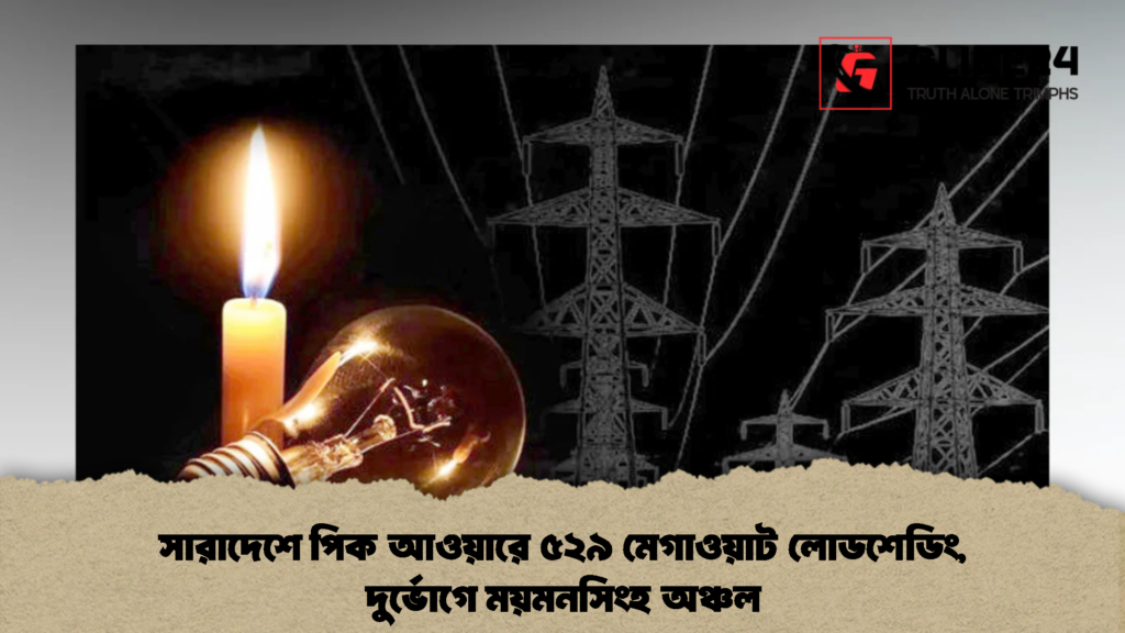 সারাদেশে পিক আওয়ারে ৫২৯ মেগাওয়াট লোডশেডিং, দুর্ভোগে ময়মনসিংহ অঞ্চল (2)