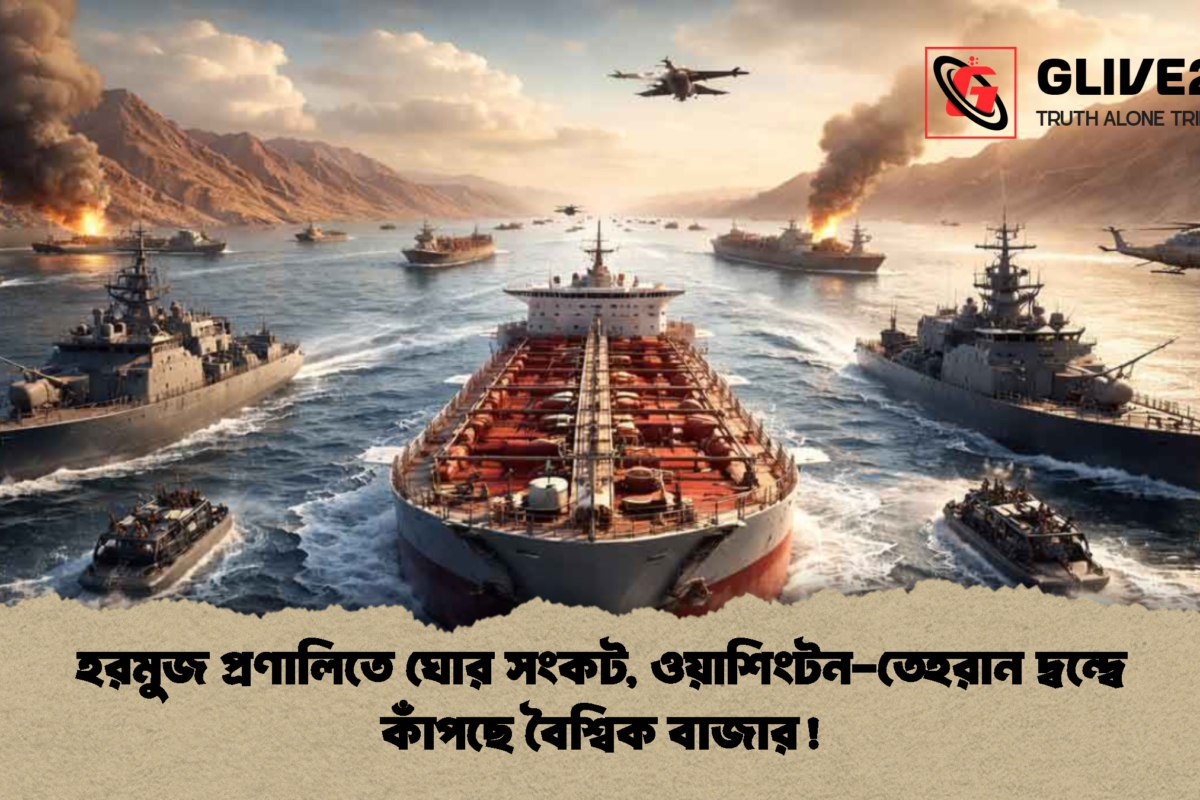 হরমুজ প্রণালিতে ঘোর সংকট, ওয়াশিংটন-তেহরান দ্বন্দ্বে কাঁপছে বৈশ্বিক বাজার!