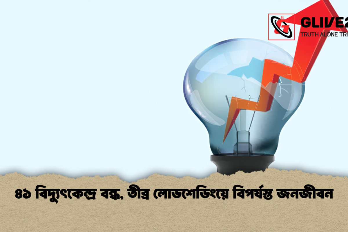 ৪১ বিদ্যুৎকেন্দ্র বন্ধ, তীব্র লোডশেডিংয়ে বিপর্যস্ত জনজীবন
