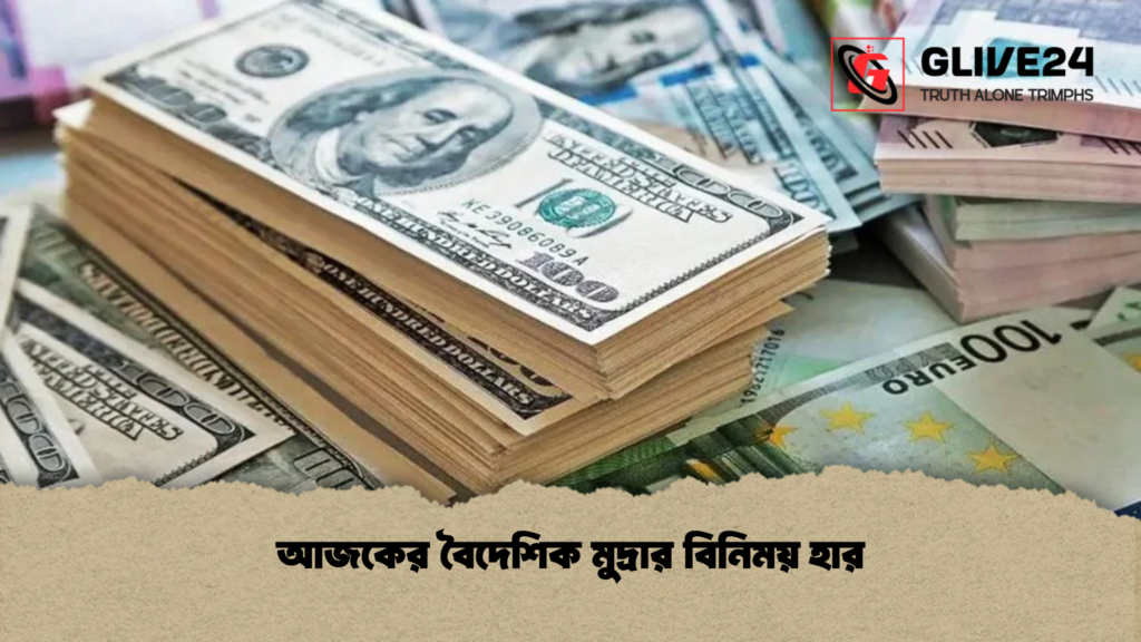 আজকের বৈদেশিক মুদ্রার বিনিময় হার